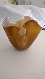 VASO Venini fazzoletto- vetro di murano