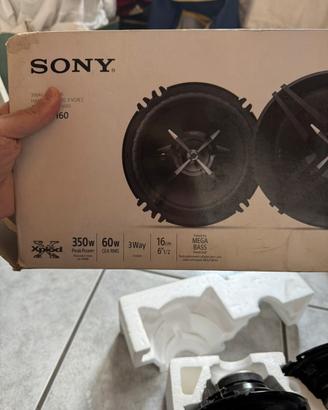 Casse auto Sony XS-XB160 16 cm (6.5”)