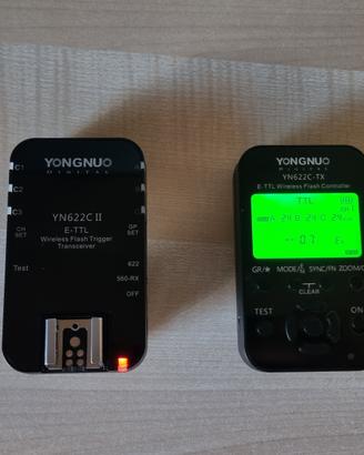 Trasmettitori/trigger wireless Yongnuo YN622C II 