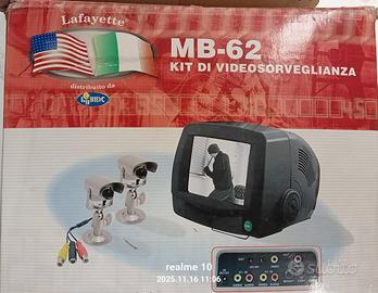 kit videosorveglianza bianco e nero