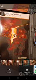 Resident Evil  5 Capcom PC DVD Gioco Ediz.italiana