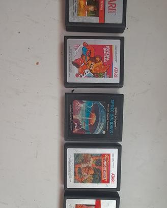 Giochi Atari 2600 cartucce