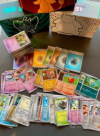 Lotto 200 Carte Pokémon Reverse e Holo+1 Carta Ex