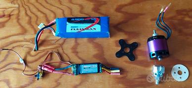 Motore - regolatore Hacker batteria per aereo RC