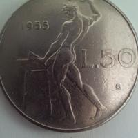  monete da 50 Lire – anni 1955 e 1956 e altre
