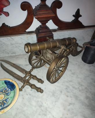 cannone ottone 