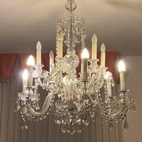 Lampadario cristallo di boemia