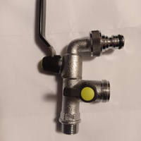 Rubinetto da esterno doppia uscita