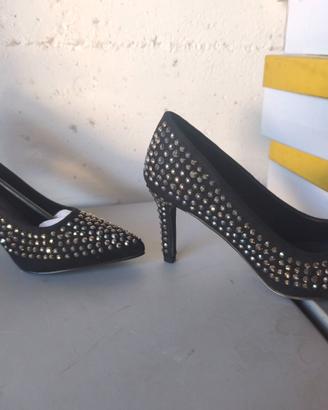 Decollete Roccobarocco con brillantini