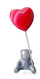 Orsetto con palloncino a cuore