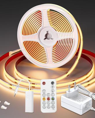 Striscia LED Dimmerabile 3000K Telecomando