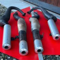 Suzuki Gamma 500 scarichi originali completi