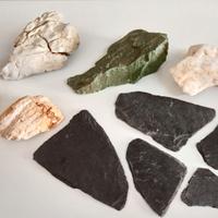 Lotto pietre vere rocce roccia 7,5 kg per acquario