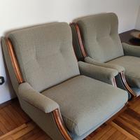 Set poltrone di modernariato