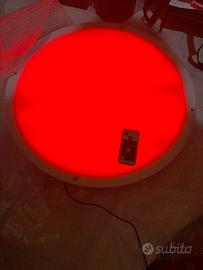 TAVOLO LUMINOSO +PARETE BOLLE DI SAPONE