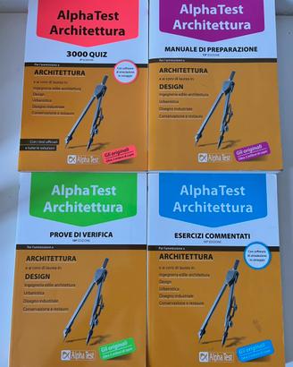 Libri Alpha Test Architettura