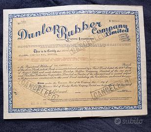 Inghilterra certificato di obbligazione storica.