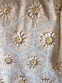 Copertina in lana per culla