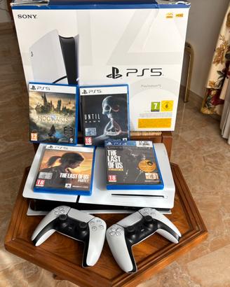 PS5 come nuova + 2 controller + giochi