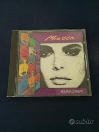 Mietta cd  vintage  " Volano le Pagine " 1991