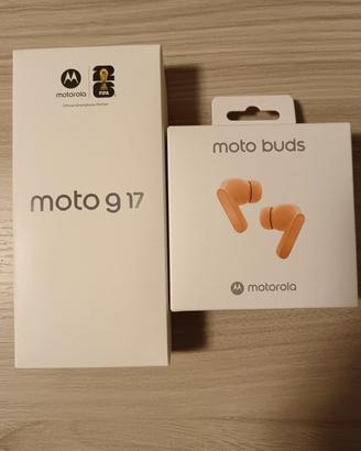 Motorola g17 256g + auricolari bluetooth nuovo 