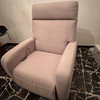 Poltrona elettrica relax reclinabile