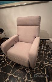 Poltrona elettrica relax reclinabile