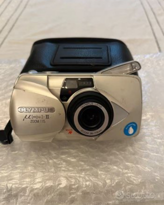Olympus mju ii zoom 115 compact point & shoot film