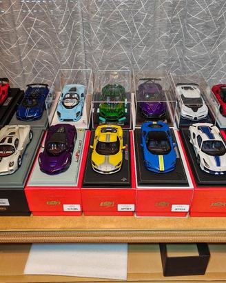 Ferrari Bugatti Pagani 1:18 BBR MR Models Peako