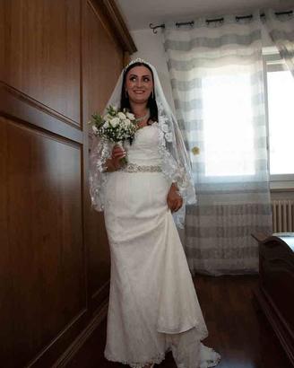 Vestito lungo da matrimonio