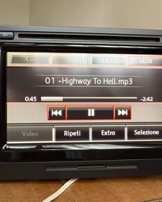 Autoradio navigatore VW RNS 510