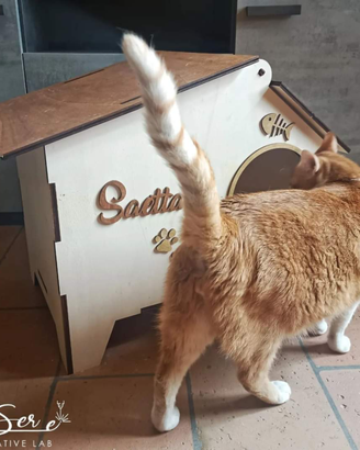 Casetta per Gatti/Cani di piccola taglia