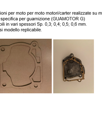 Ricostruzione/replica GUARNIZIONI