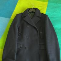 Cappotto benetton uomo blue