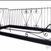Letto in ferro nero - Ikea