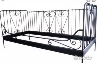 Letto in ferro nero - Ikea