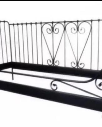 Letto in ferro nero - Ikea