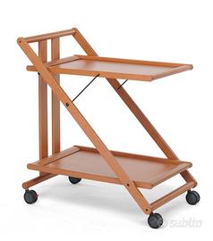 CARRELLO FOPPAPEDRETTI PORTAVIVANDE RICHIUDIBILE S