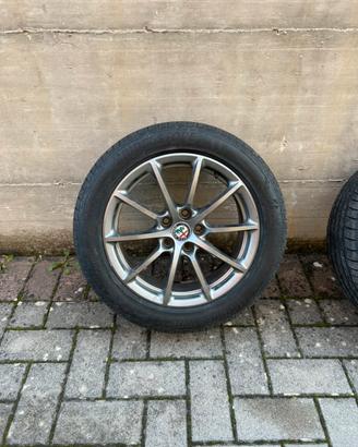 Cerchi 17” e Gomme Alfa romeo Giulia