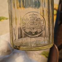 Bottiglia del ventennio 1937 in vetro