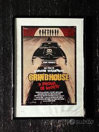 Poster Grindhouse vintage + cornice