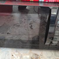 forno microonde sharp nero grill