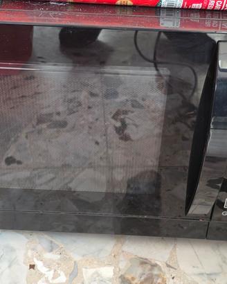 forno microonde sharp nero grill