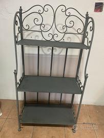 Scaffale metallo shabby