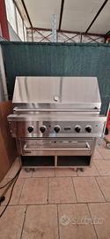 BBQ Viking Professionale - gas + elettrico