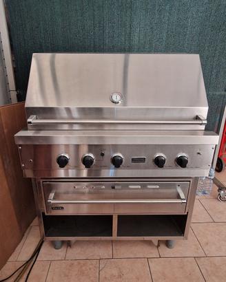 BBQ Viking Professionale - gas + elettrico