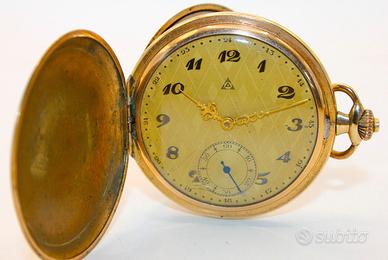 "Alpina" stupendo Savonette Gold Double anni 20/30