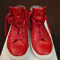 Scarpe Cesare Paciotti 4US rosse alte – taglia 43