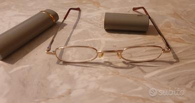 Occhiali da lettura oro - pieghevoli