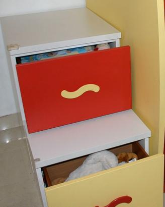 Cassettiera a Gradini
